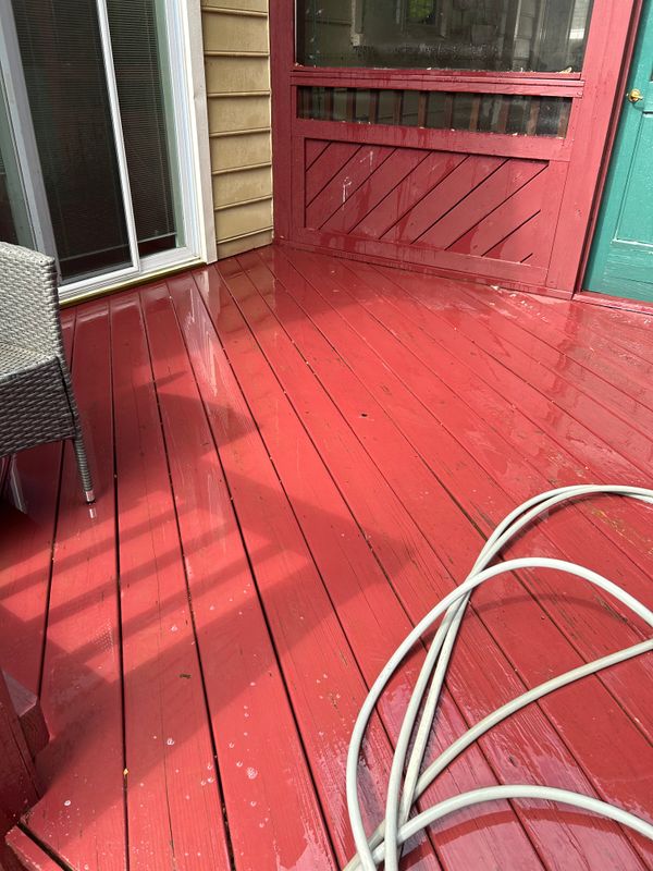 Deck and Patio Cleaning