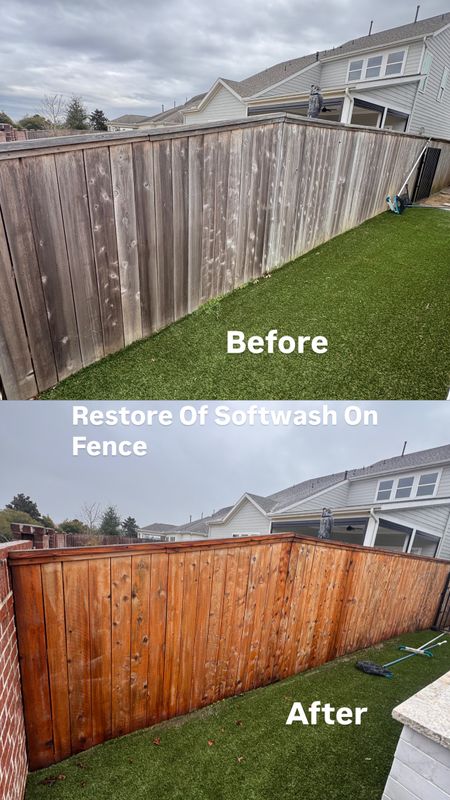 Fence Washing