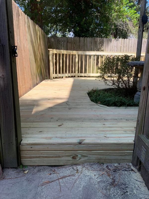Custom Deck and Patio Construction