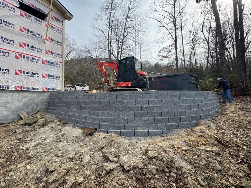 Retaining Wall Construction