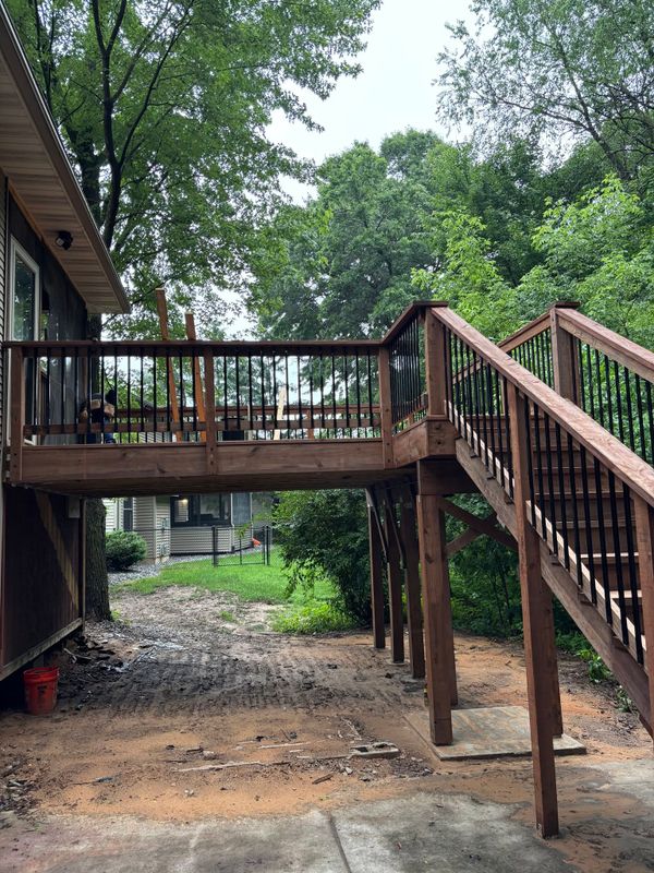 Custom Deck Construction