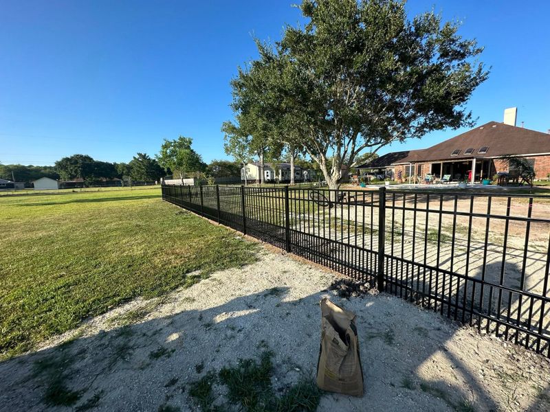 Metal Fence Installation