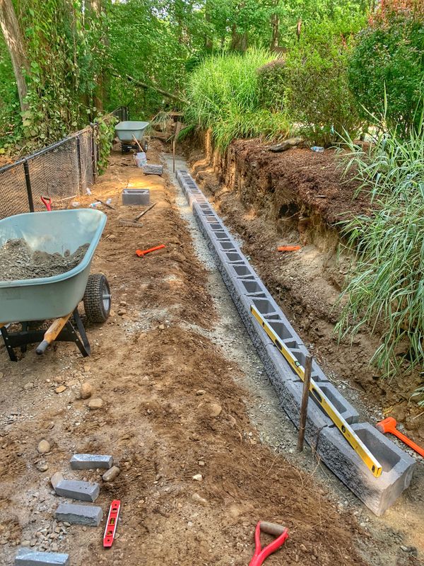 Retaining Wall Construction