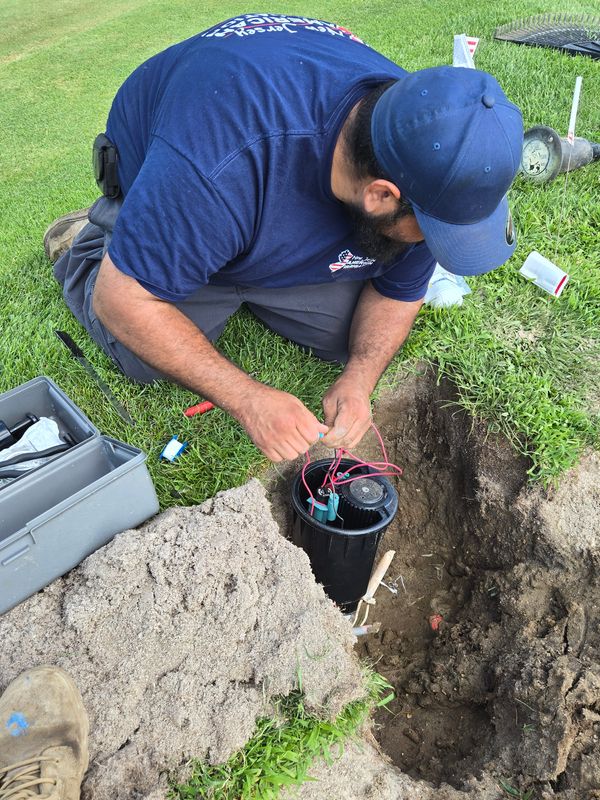 Custom Designed Irrigation System Installation