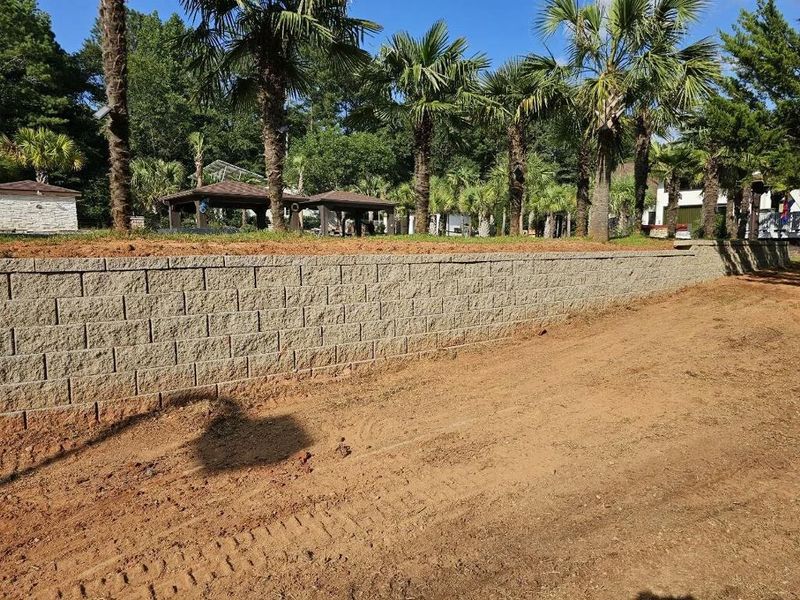 Retaining Wall Construction