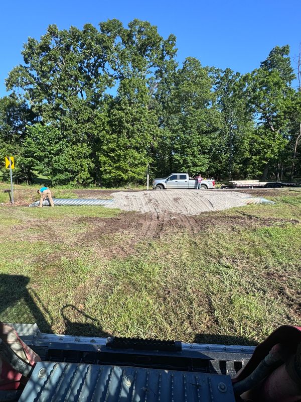 Driveways and parking lots 