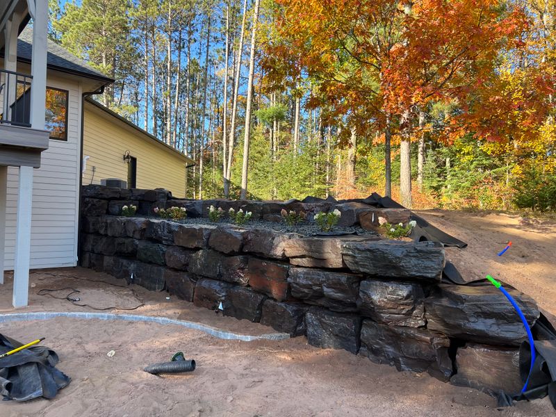 Retaining Wall Construction
