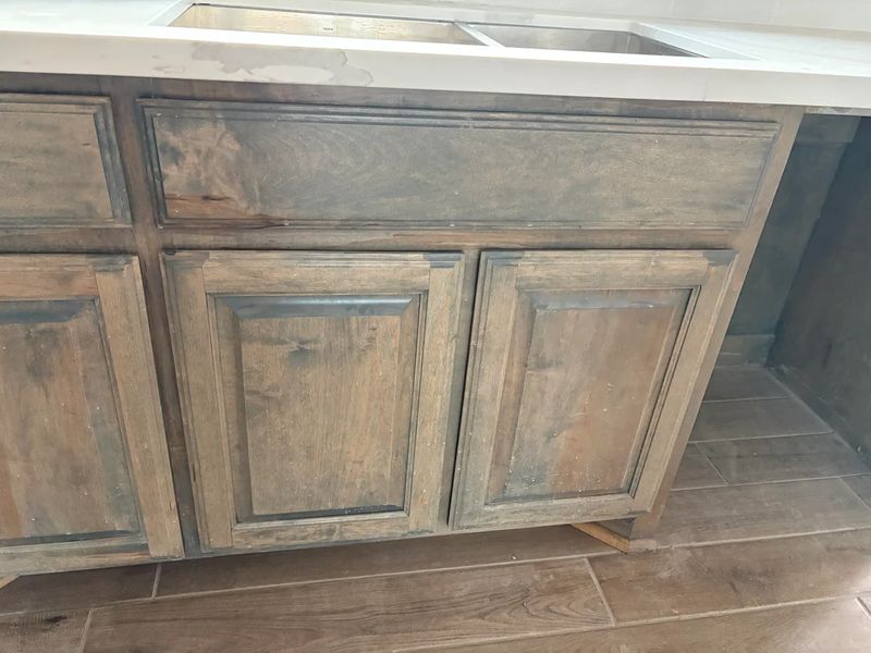 Cabinet Staining
