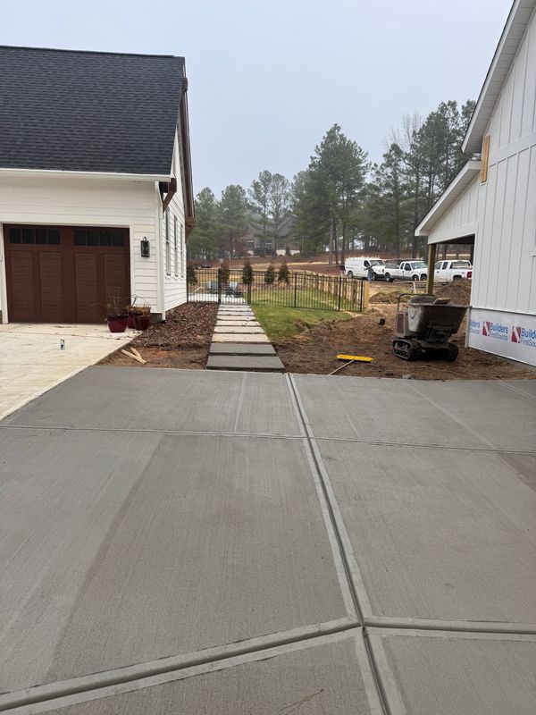 Sidewalk Installation