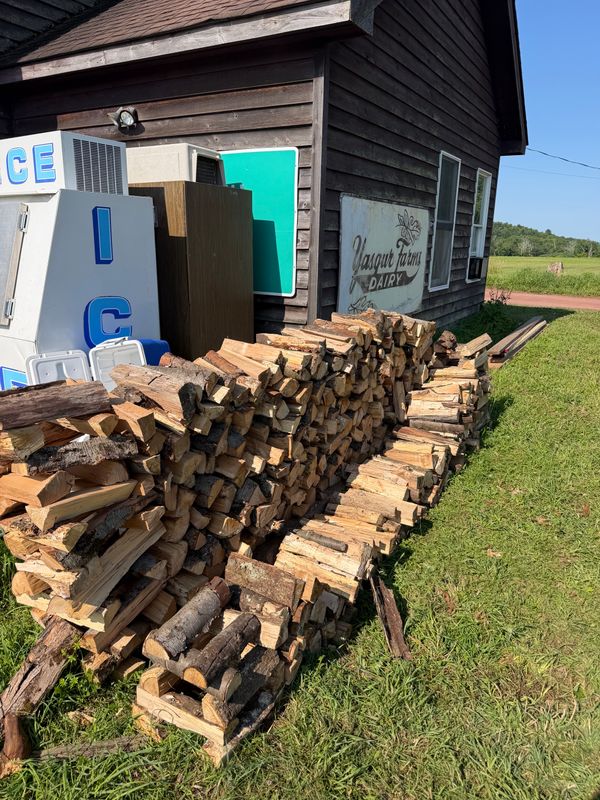Seasoned firewood sales