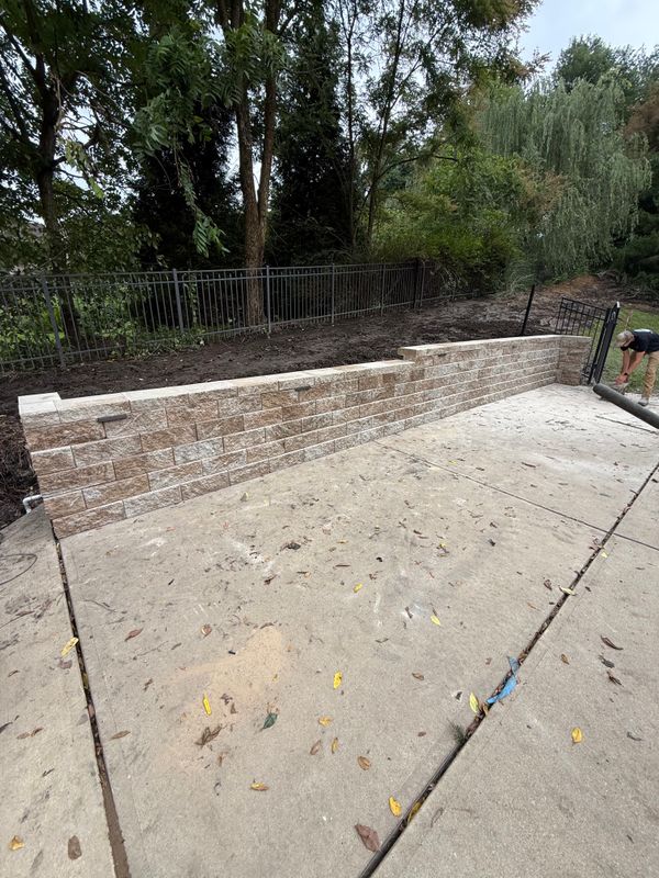 Retaining Wall Construction