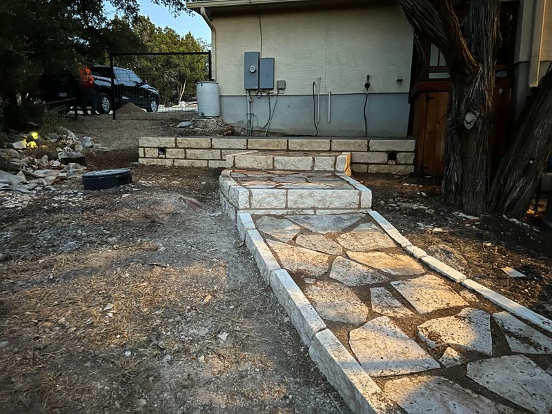 Natural Stone Hardscape