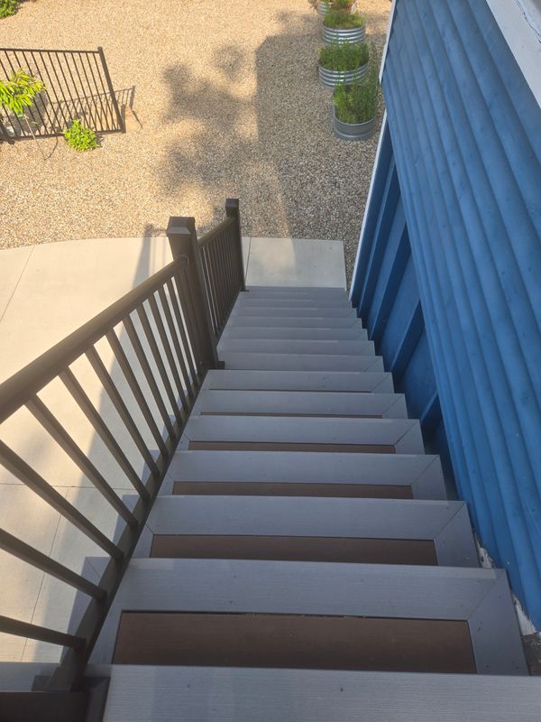 Elevate Your Outdoor Living: Stunning Deck & Stairs Transformation by Kuhens Construction