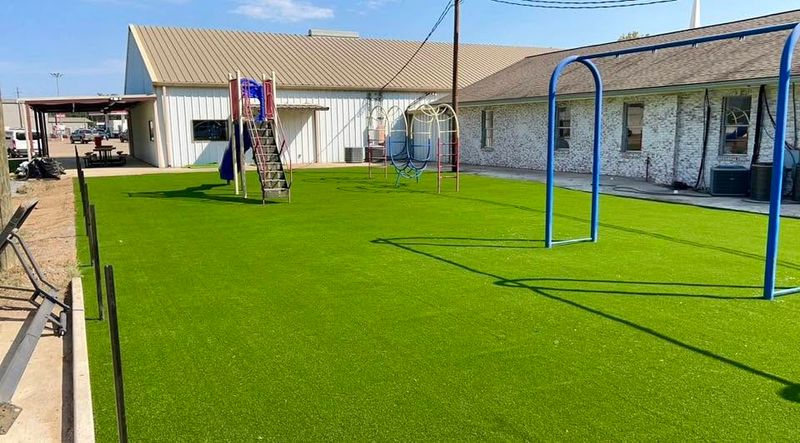 Playground Turf Installation