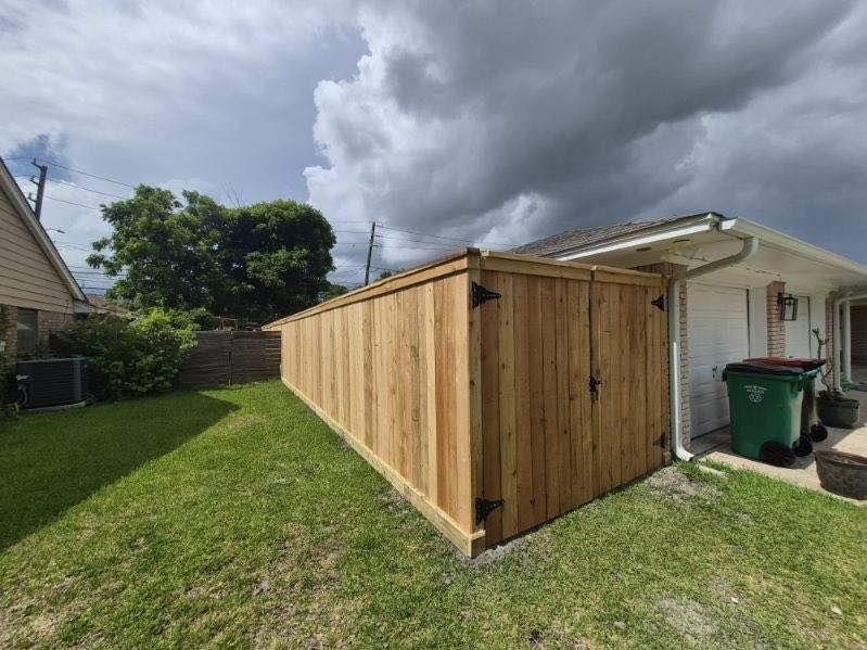 Wood Fence Installation