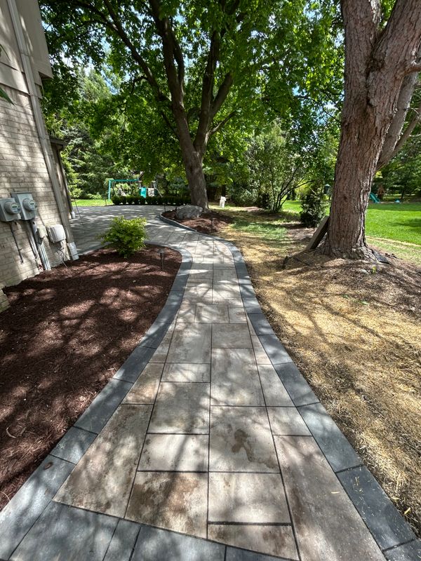 "Transforming Northville Landscapes: Miller's Property Service Creates Serene Outdoor Oasis"