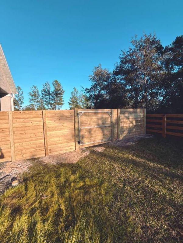 Wood Fencing