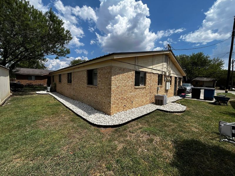 Xeriscape/hardscape