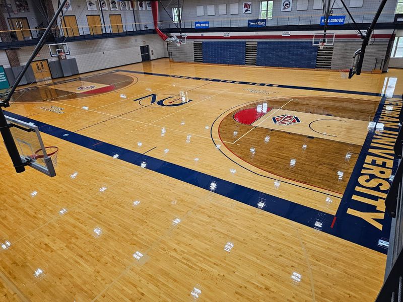 New Hardwood Sports Flooring