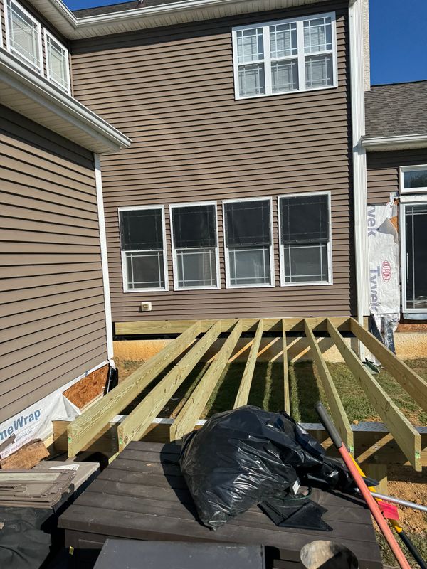 Parkside - deck & kitchen