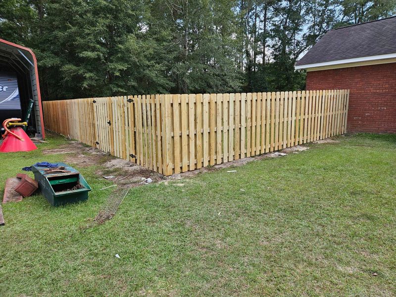 Wood Style Fences