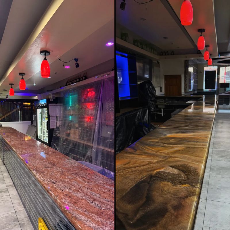 Custom Epoxy Countertops