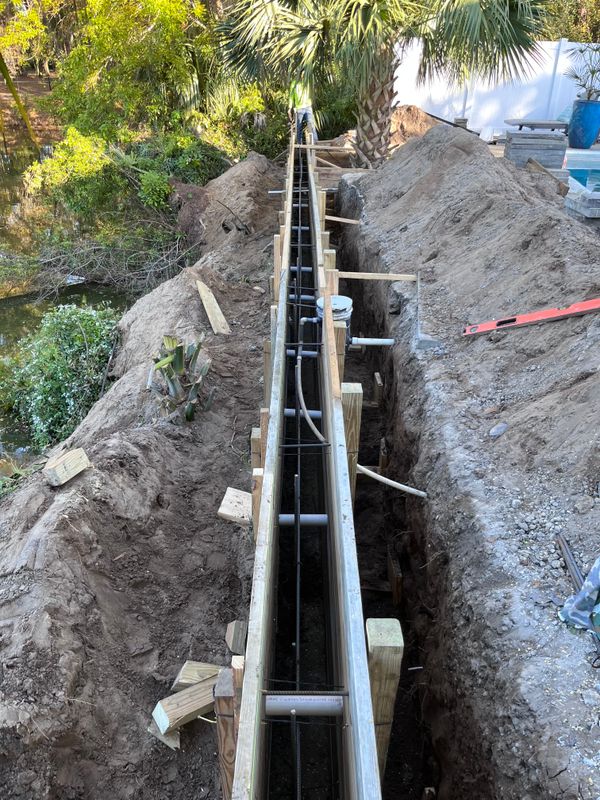 Retaining Wall Construction