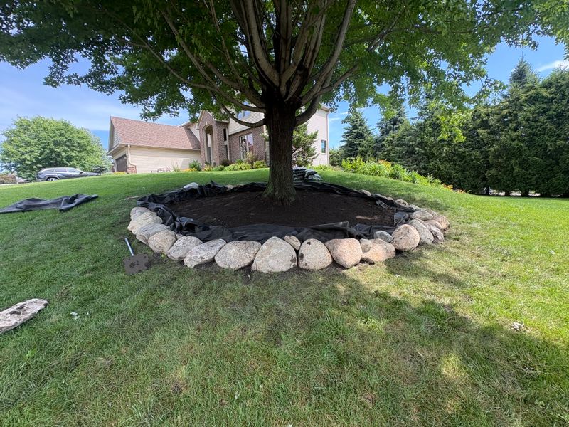 Mulch & Rock Installation