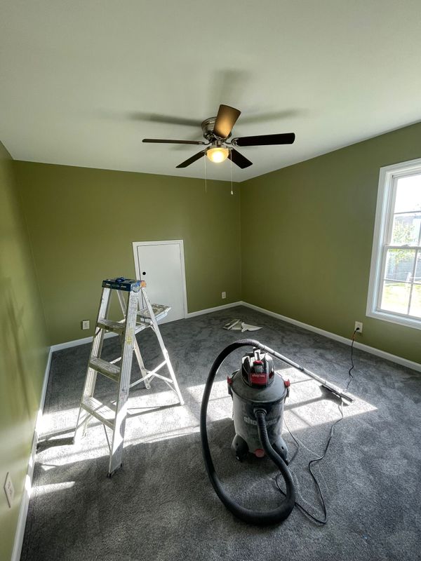 Pop corn roof removal and general interior painting Clarksville TN