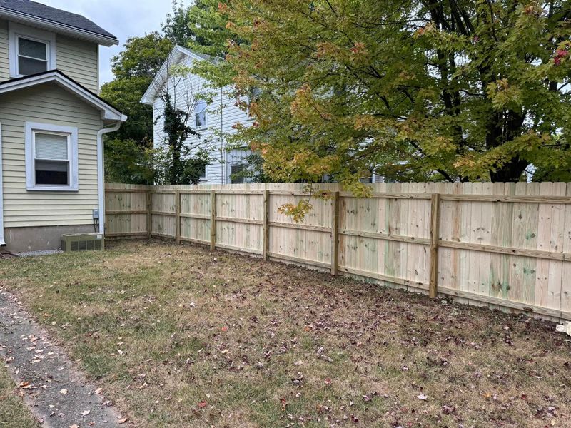 Fence Tear Out