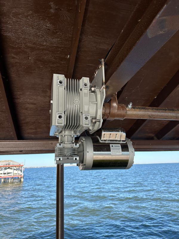 Boat hoist maintenance and repair 