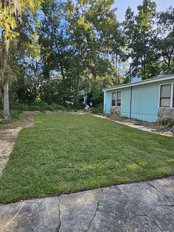 Sod Installing
