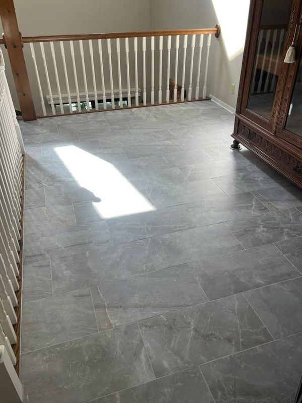 Tile installation