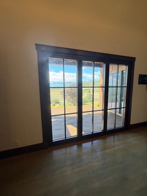 Front Door Staining