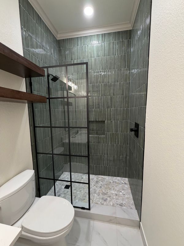 Shower Glass Installation