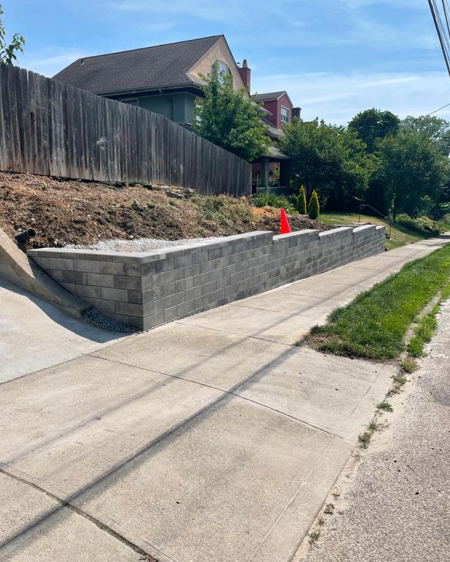Retaining Wall Construction