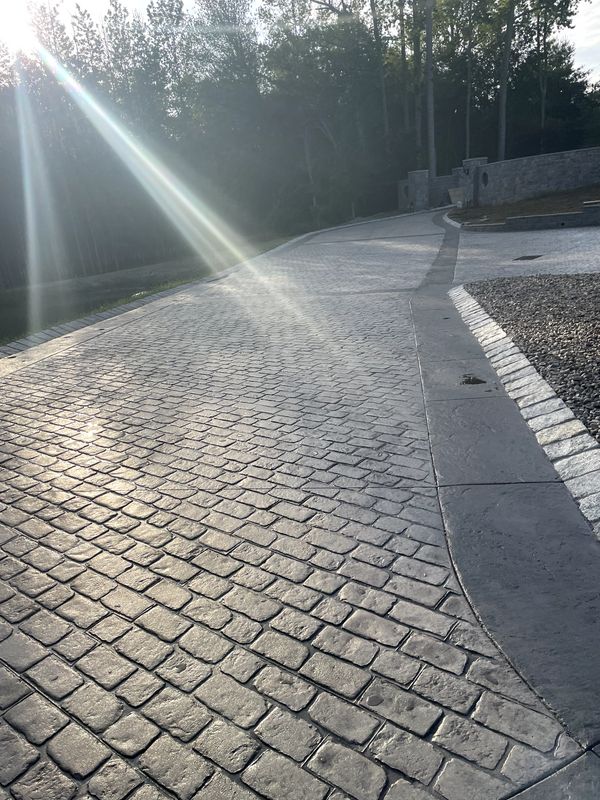 Signature Stamped Driveway