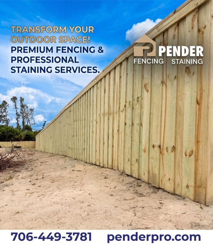 Fence Staining