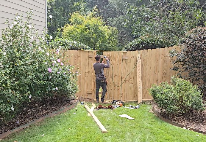 Wood Fencing
