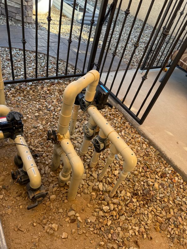 Swimming pool equipment repair