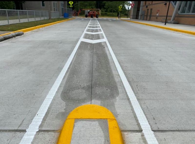 Concrete Markings