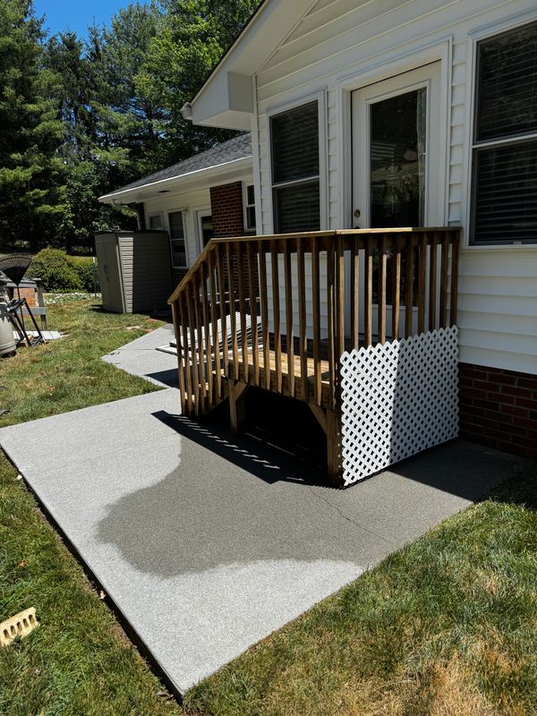 Deck and Patio Wash