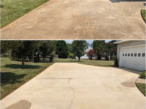 Driveway and Sidewalk Cleaning
