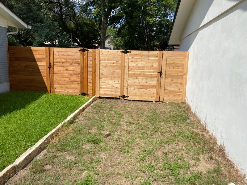 Installation of New Fences