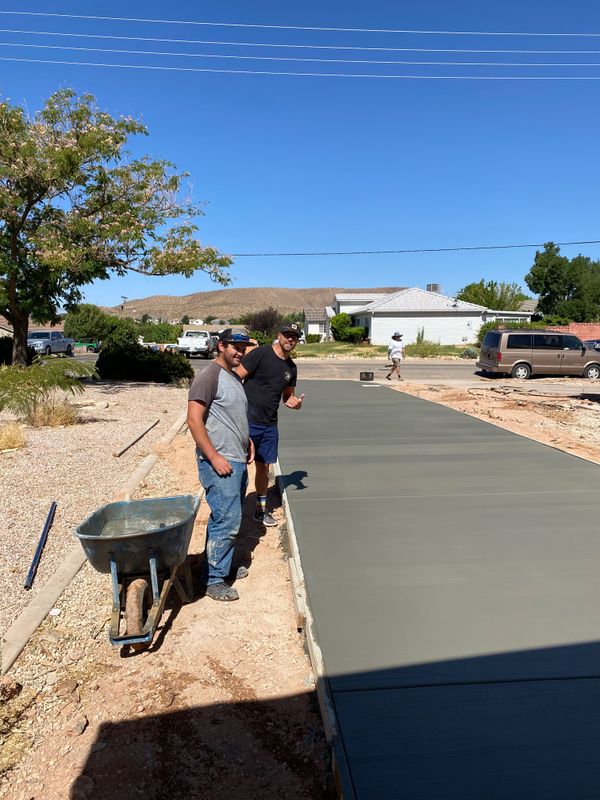 Sidewalk Construction