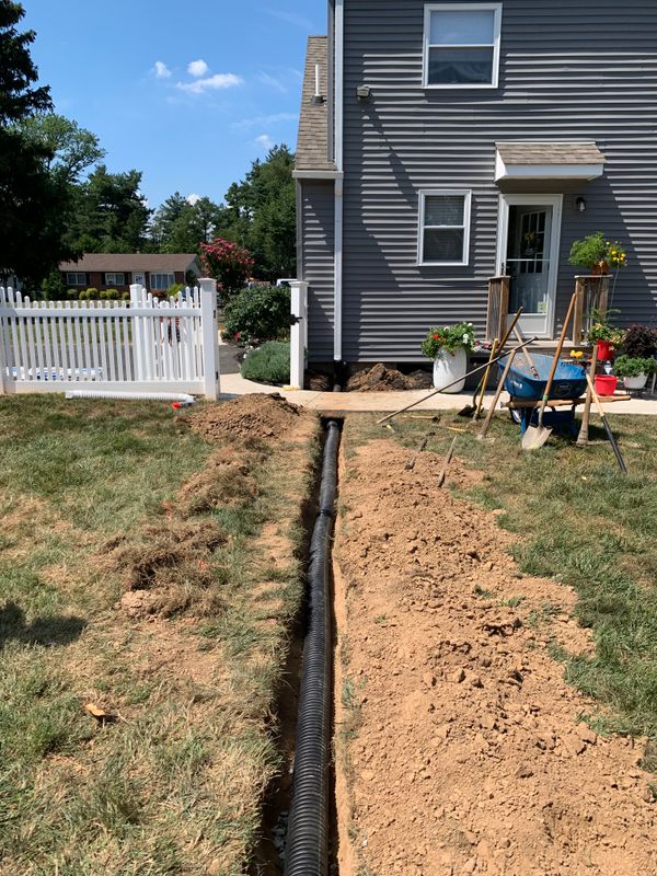 Outdoor French Drains