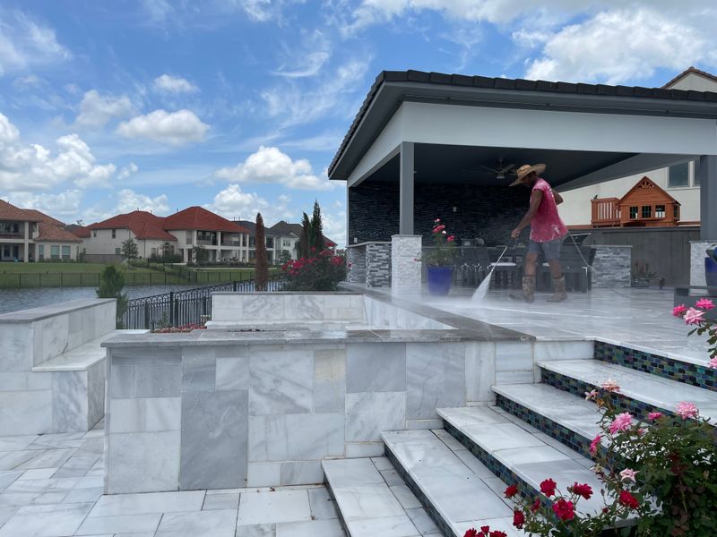 Patio & Pool Deck Cleaning