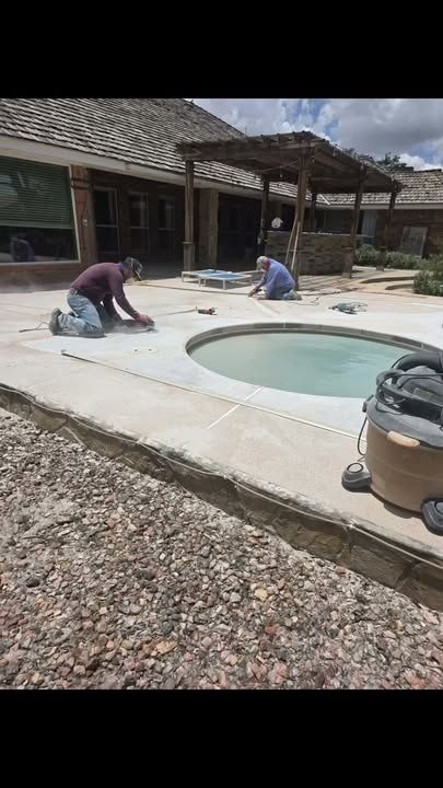 Pool Deck Paving