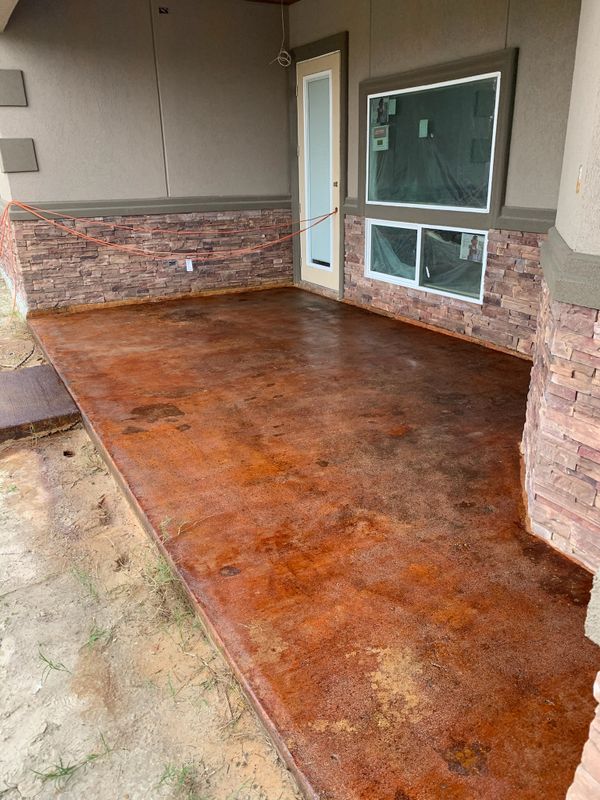 Acid Stained Concrete gallery