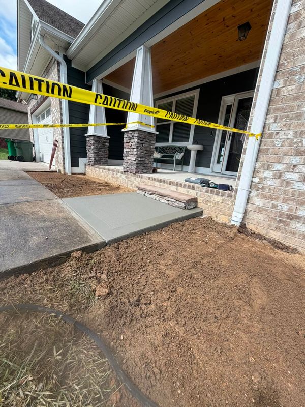 Seamless Drainage Solution and Sidewalk Revamp in Style